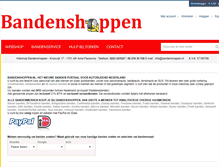 Tablet Screenshot of bandenshoppen.nl